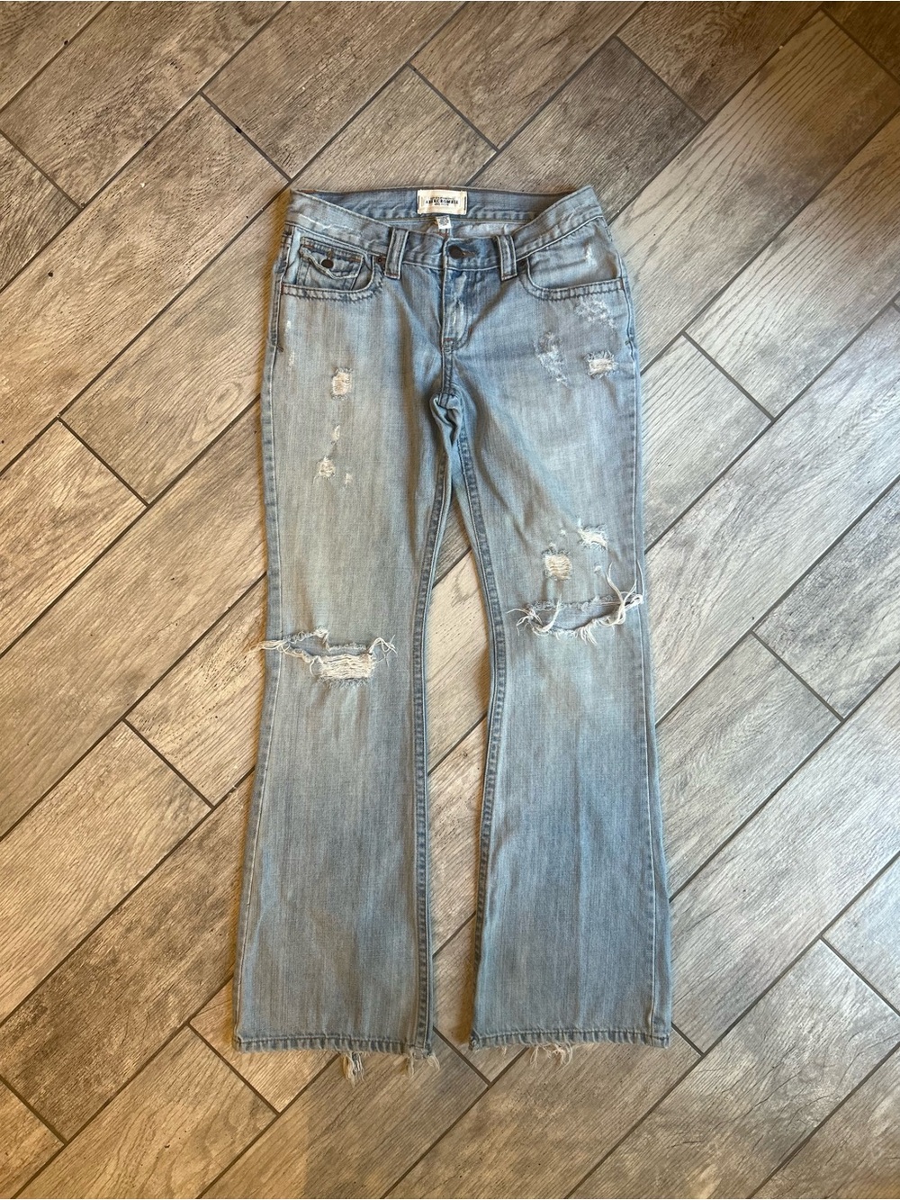Y2K Abercrombie & Fitch Low-Rise Flared Jeans, Women’s Size 4